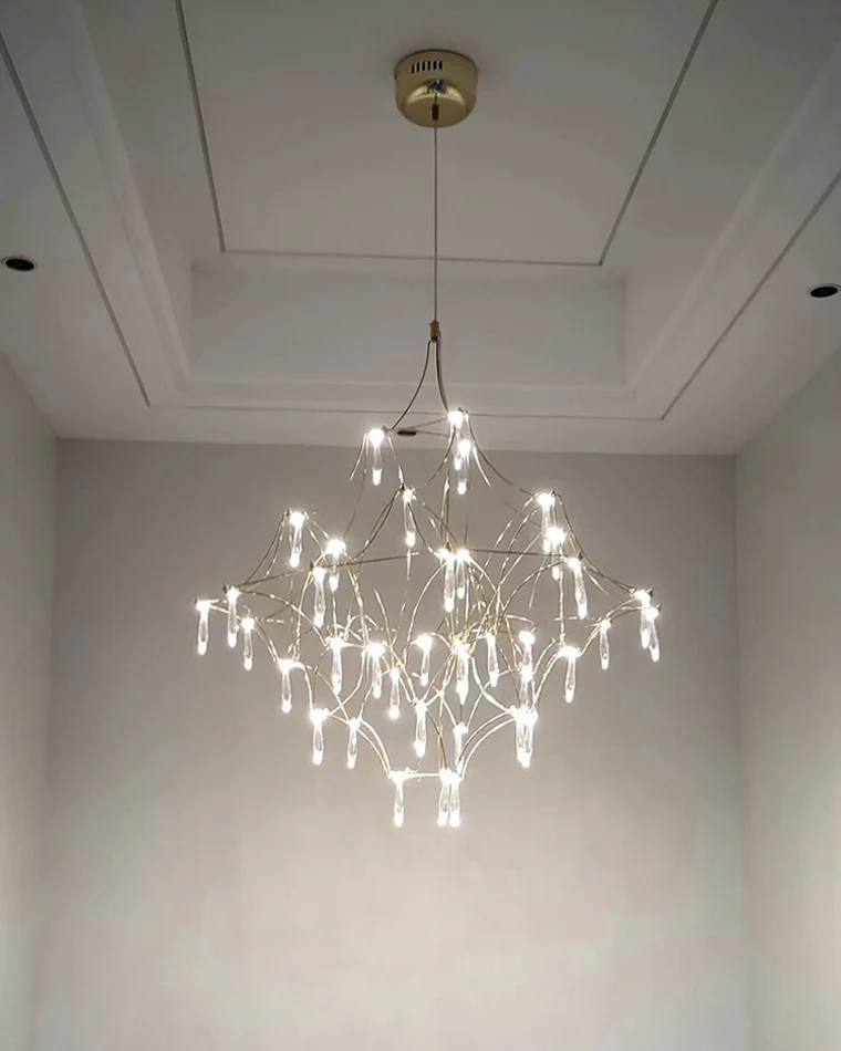 WOMO Large Sculptural Crystal Chandelier-WM2201 - Image 87