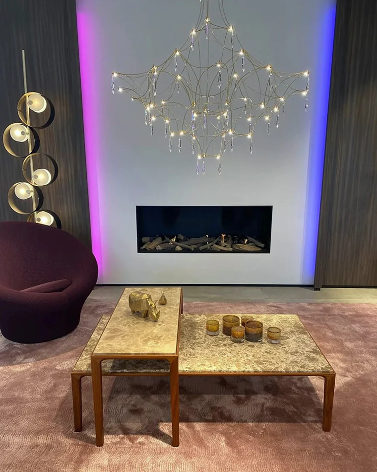 WOMO Large Sculptural Crystal Chandelier-WM2201 - Image 88