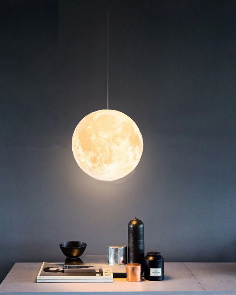 WOMO Globe Moon Large Pendant Light-WM2703 - Image 3