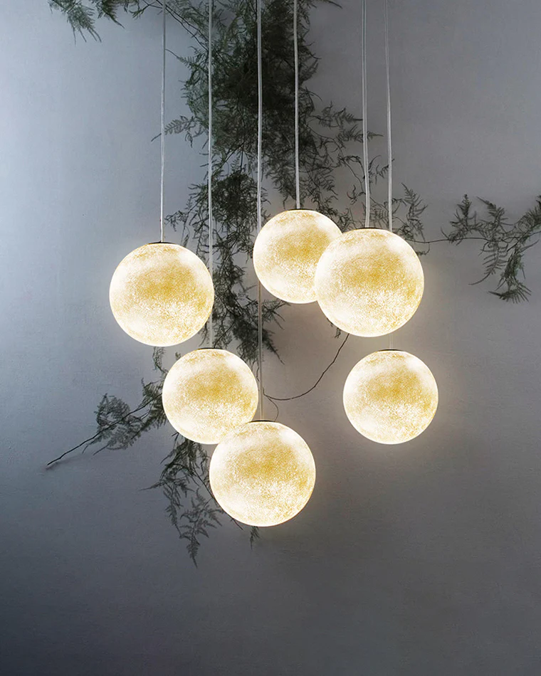 WOMO Globe Moon Large Pendant Light-WM2703 - Image 8