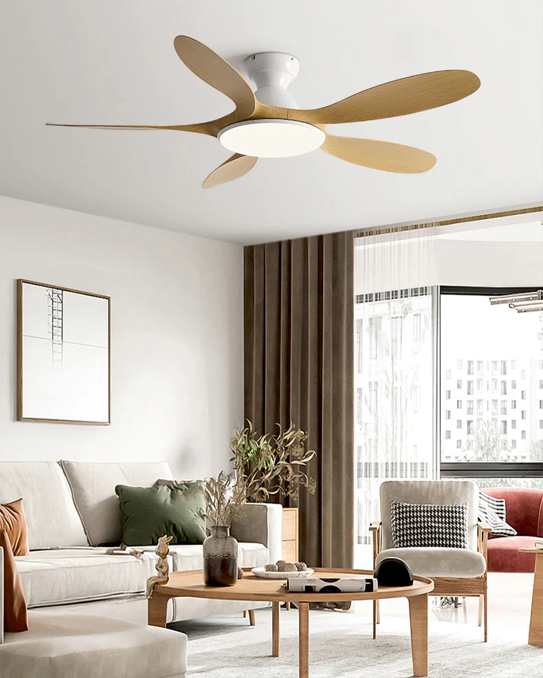 WOMO Large Low Profile Ceiling Fan Lamp - WM5195 - Image 10