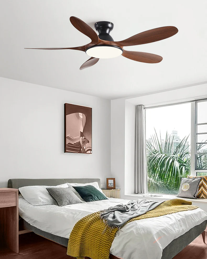 WOMO Large Low Profile Ceiling Fan Lamp - WM5195 - Image 4