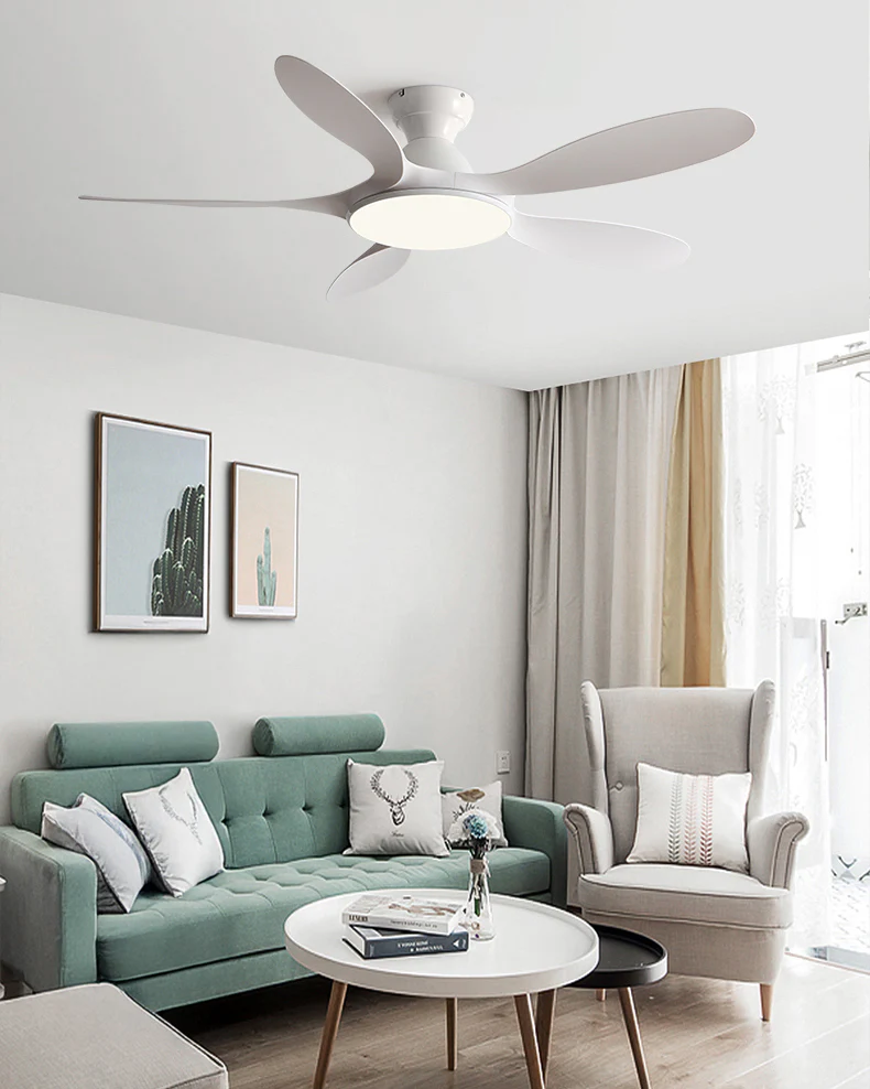 WOMO Large Low Profile Ceiling Fan Lamp - WM5195 - Image 7
