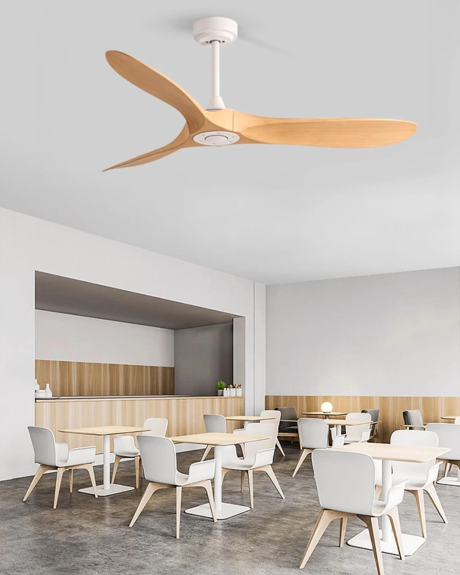 WOMO Large Propeller Ceiling Fan-WM5286 - Image 2