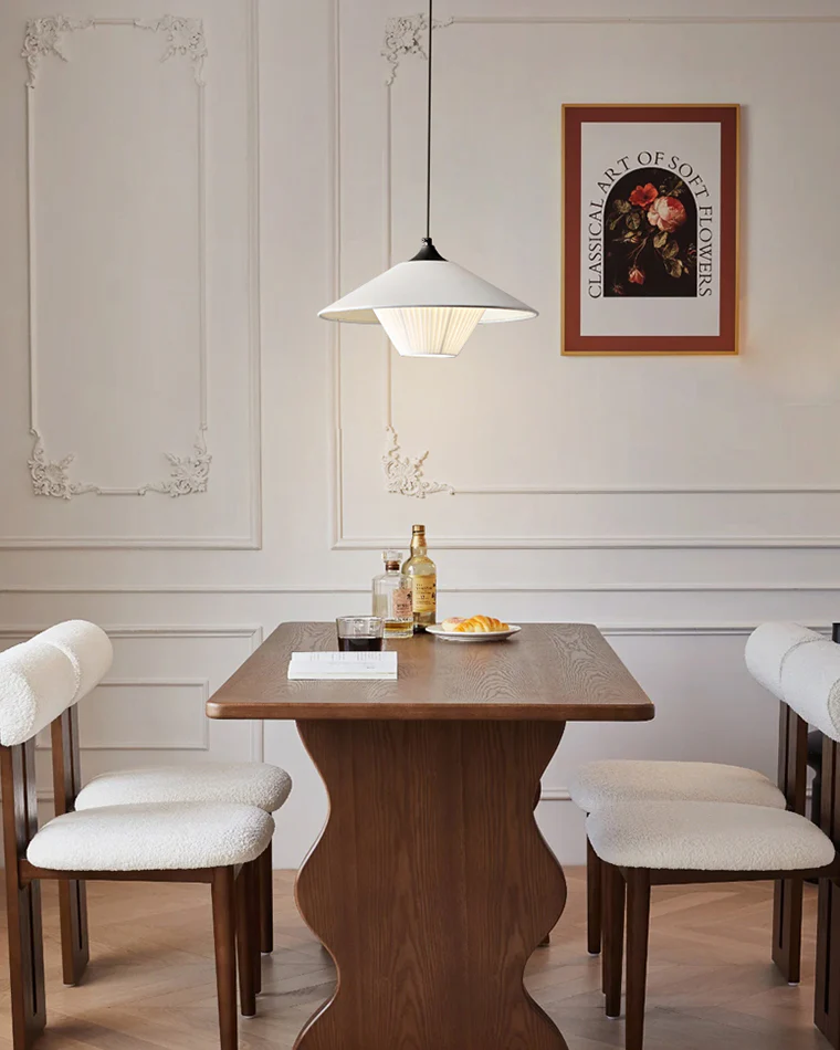 WOMO Leather Cone Pendant Light-WM2952 - Image 3