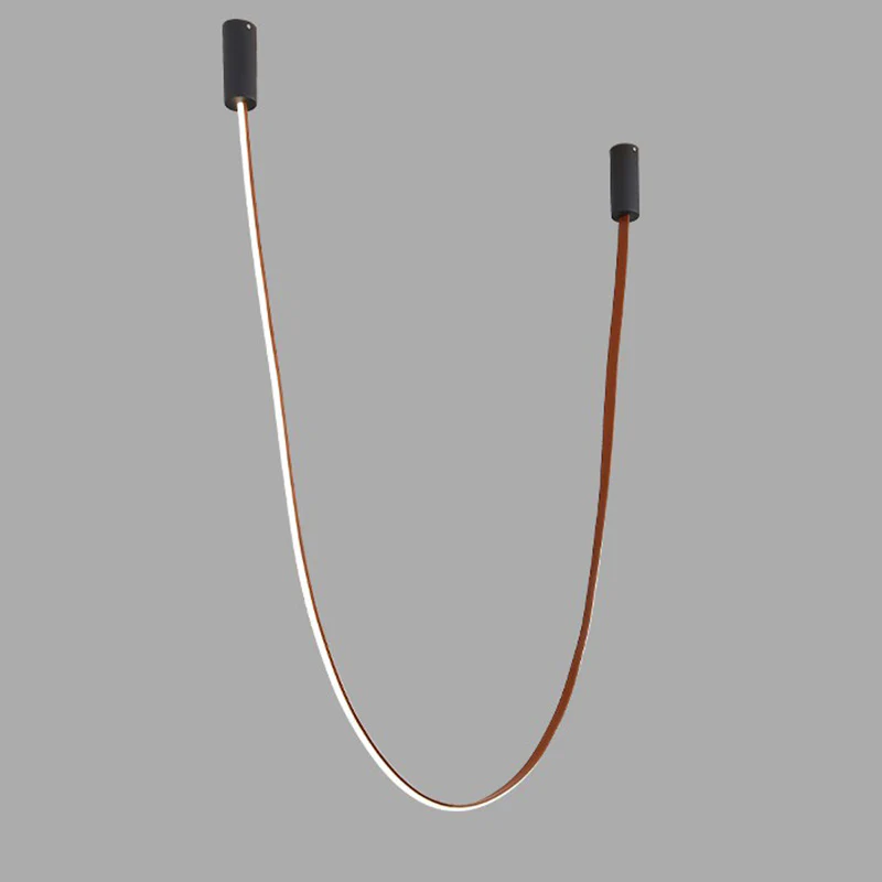WOMO Leather Led Chandelier-WM2941 - Image 25