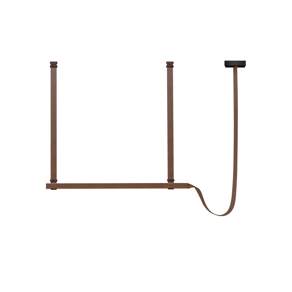 WOMO Leather Linear Chandelier-WM2912 - Image 13