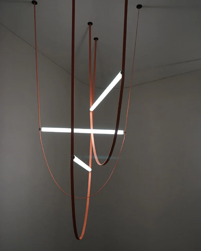 WOMO Leather String Chandelier-WM2273 - Image 24