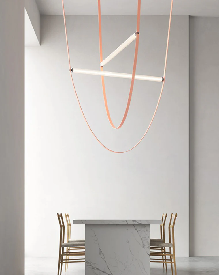 WOMO Leather String Chandelier-WM2273 - Image 36