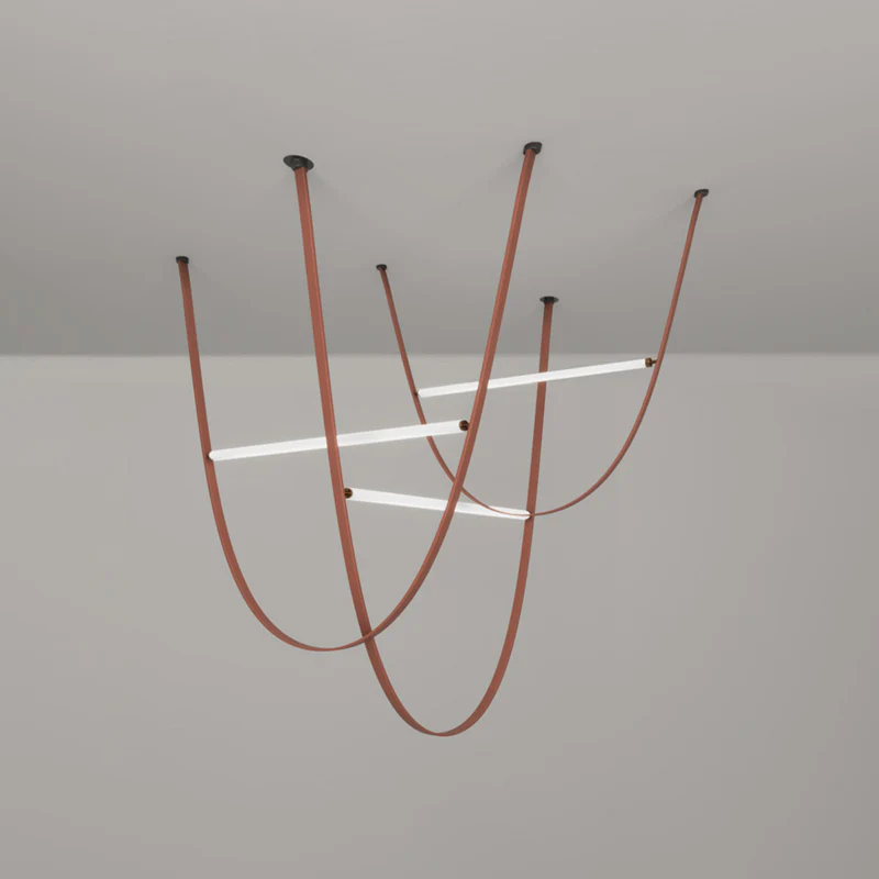 WOMO Leather String Chandelier-WM2273 - Image 63