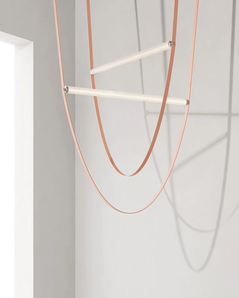 WOMO Leather String Chandelier-WM2273 - Image 7