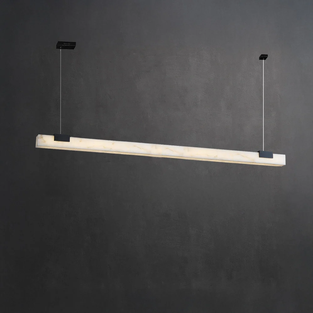WOMO Linear Alabaster Chandelier-WM2838 - Image 12