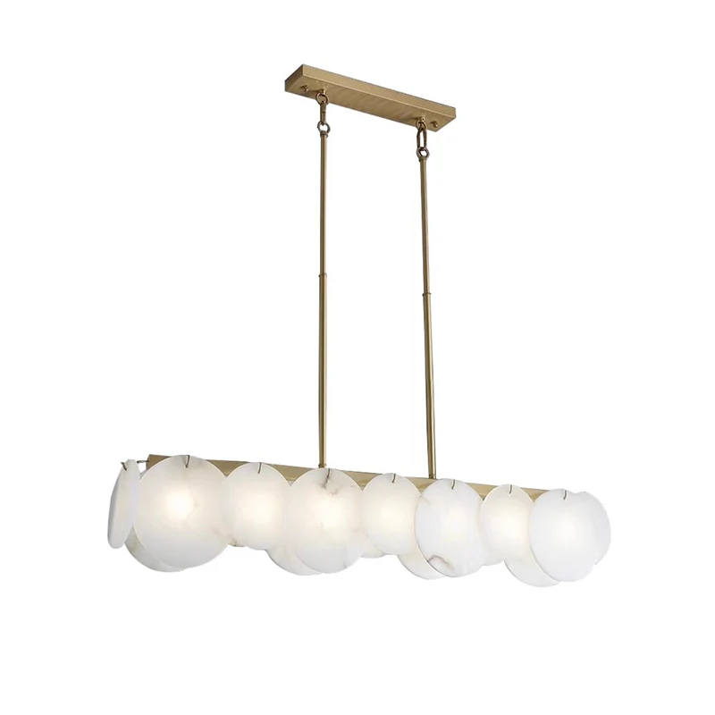 WOMO Linear Alabaster Chandelier-WM2855 - Image 5