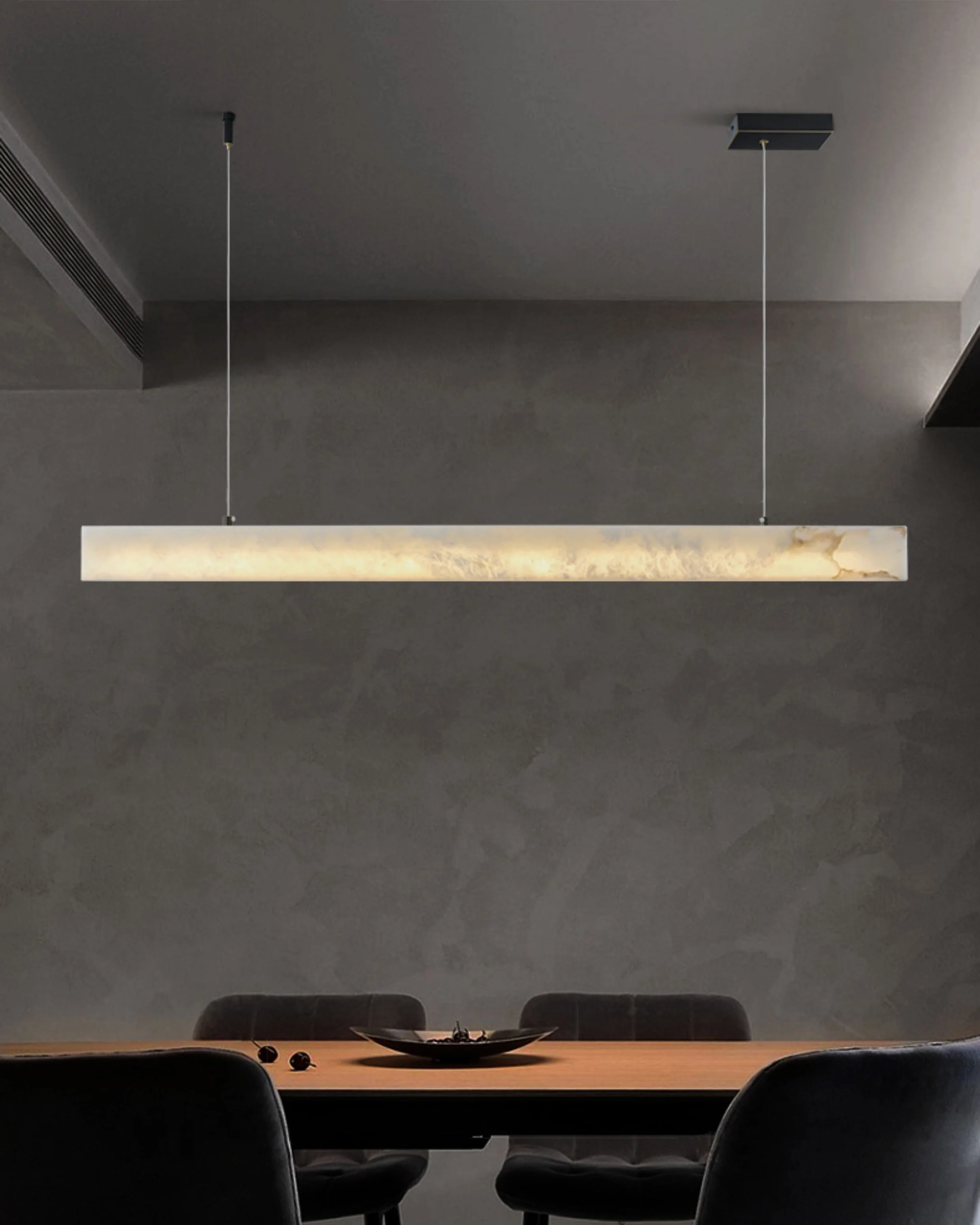 WOMO Linear Alabaster Led Chandelier-WM3055 - Image 3