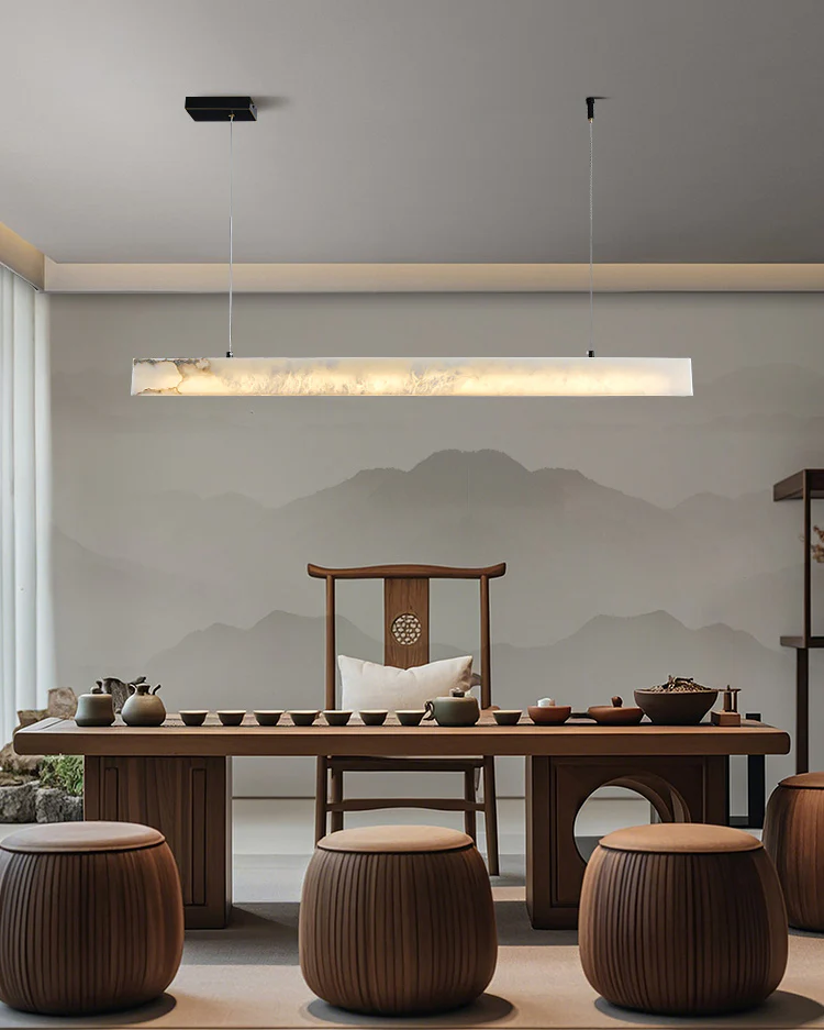 WOMO Linear Alabaster Led Chandelier-WM3055 - Image 5