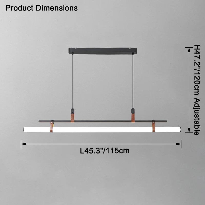 WOMO Rod Linear Led Pendant Light-WM2560 - Image 14