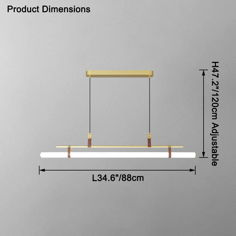 WOMO Rod Linear Led Pendant Light-WM2560 - Image 16