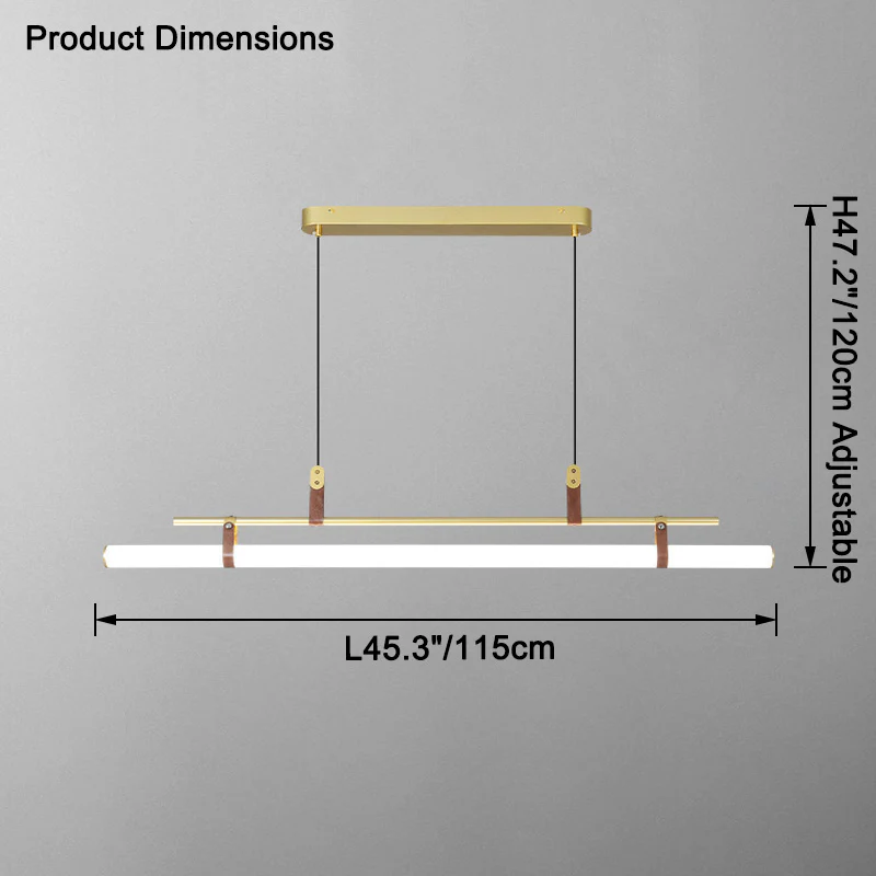 WOMO Rod Linear Led Pendant Light-WM2560 - Image 18