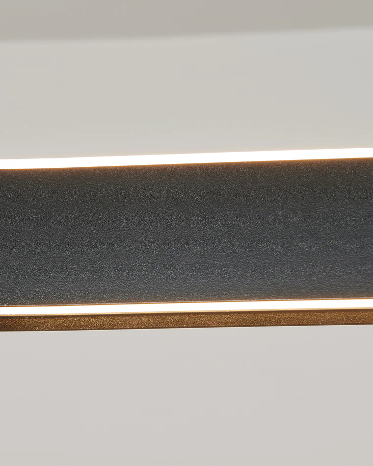 WOMO Black Linear Pendant Light-WM2182 - Image 10
