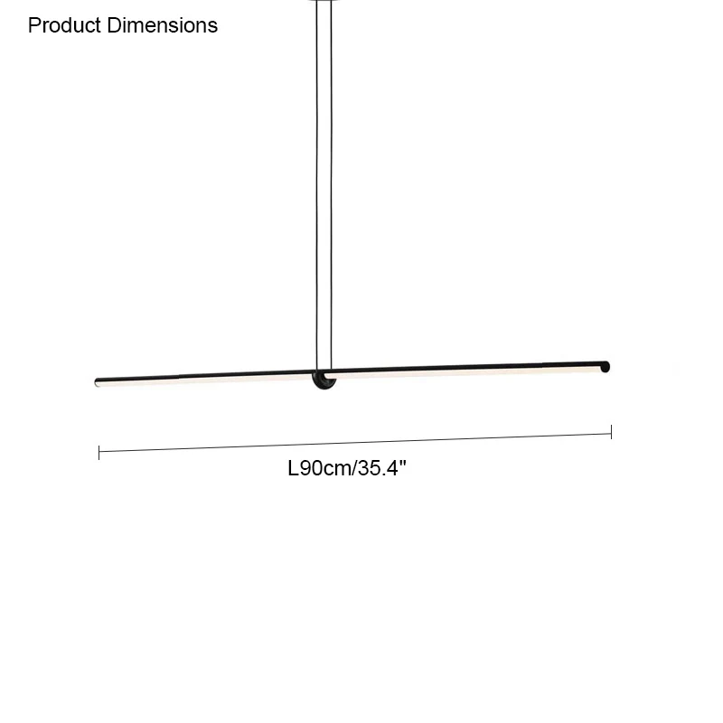 WOMO Linear Pendant Light-WM2453 - Image 6