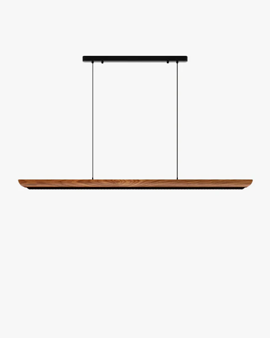 WOMO Walnut Moon watching Linear Pendant Light - WM3289