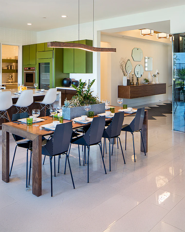 WOMO Wood Linear Pendant Light-WM2443 - Image 7