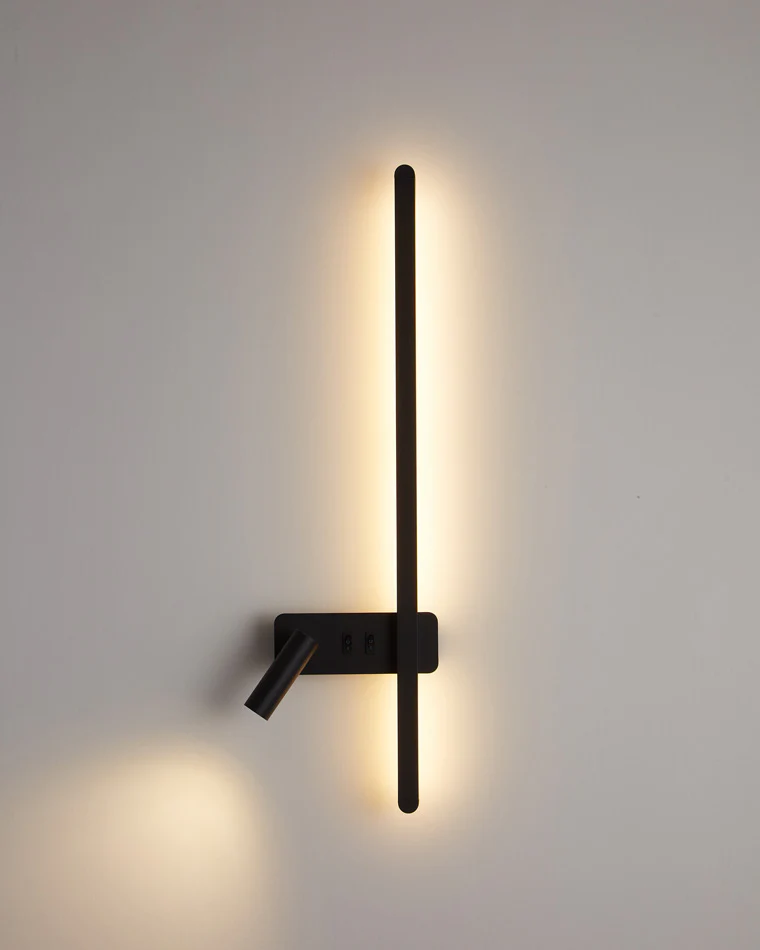 WOMO Switchable Long Linear Wall Sconce with Spotlight-WM6068 - Image 10