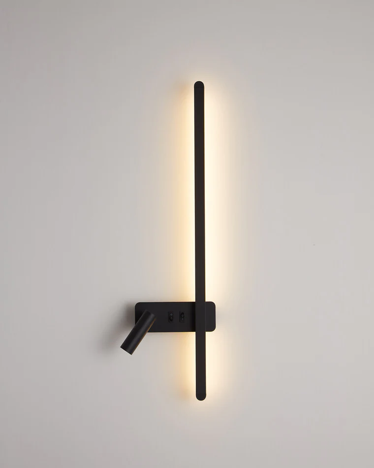 WOMO Switchable Long Linear Wall Sconce with Spotlight-WM6068 - Image 11