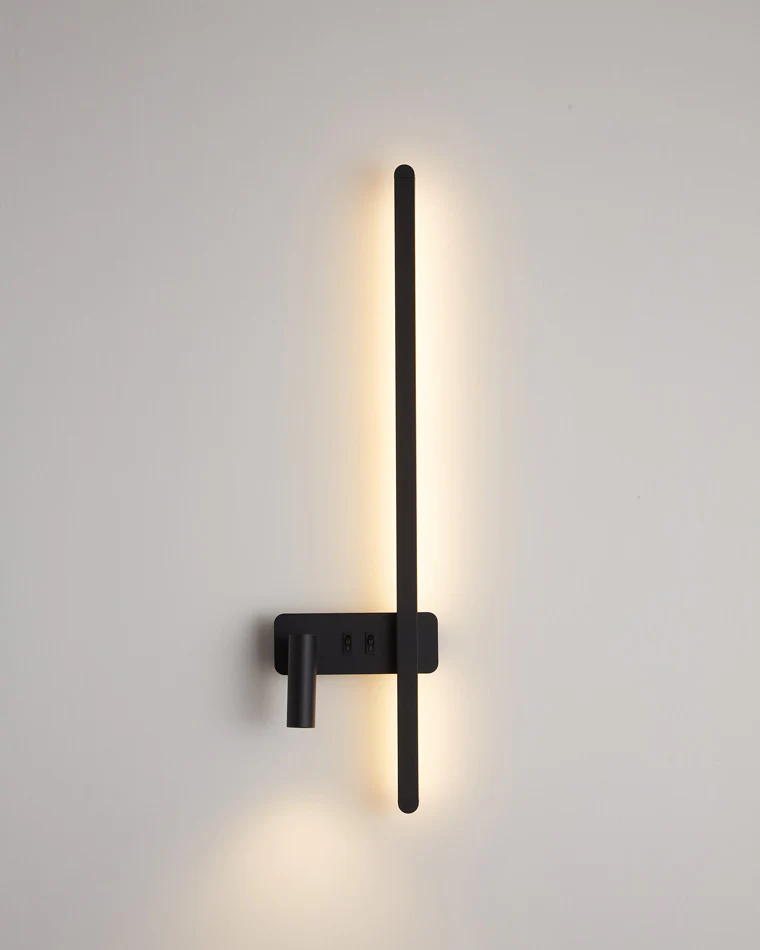 WOMO Switchable Long Linear Wall Sconce with Spotlight-WM6068 - Image 13