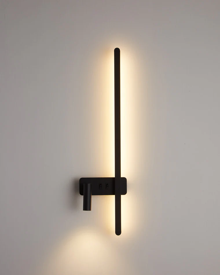 WOMO Switchable Long Linear Wall Sconce with Spotlight-WM6068 - Image 14