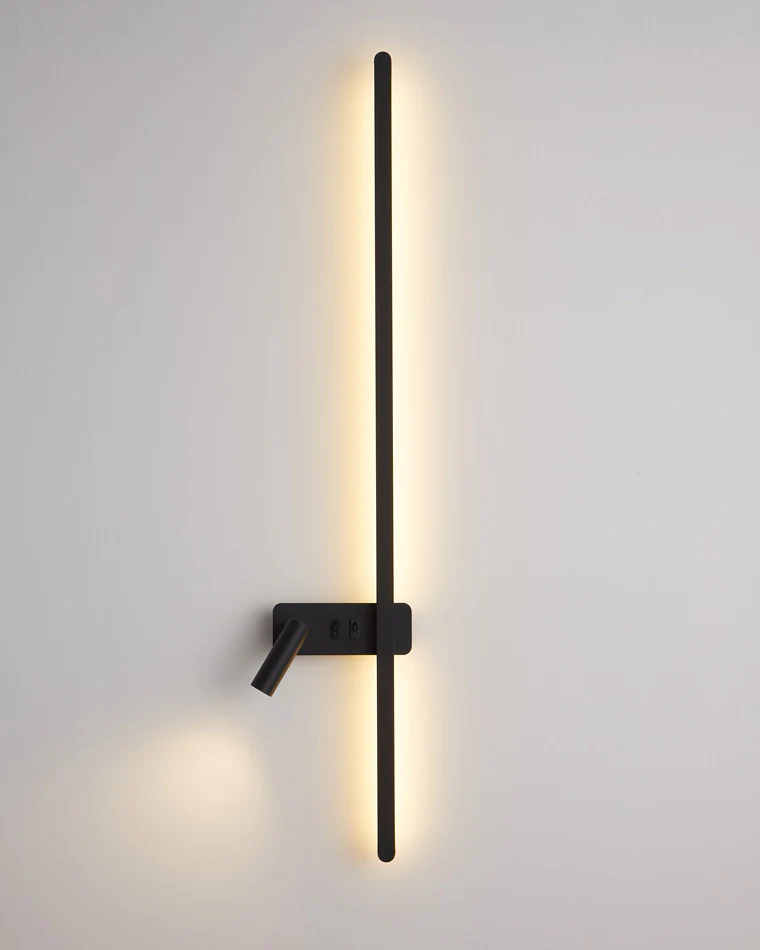 WOMO Switchable Long Linear Wall Sconce with Spotlight-WM6068 - Image 24