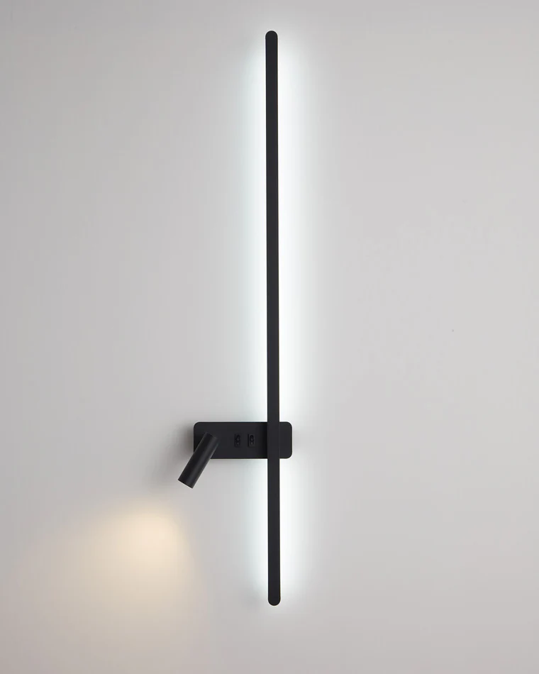 WOMO Switchable Long Linear Wall Sconce with Spotlight-WM6068 - Image 28