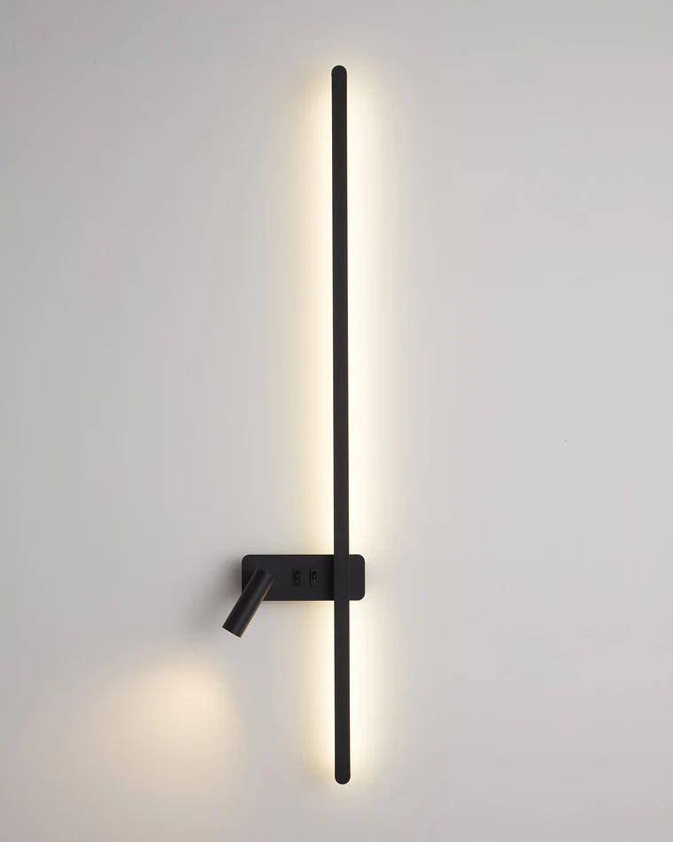 WOMO Switchable Long Linear Wall Sconce with Spotlight-WM6068 - Image 29