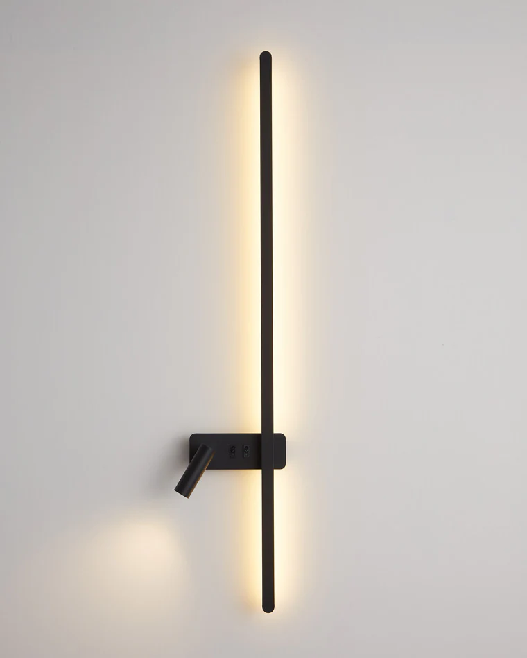 WOMO Switchable Long Linear Wall Sconce with Spotlight-WM6068 - Image 30