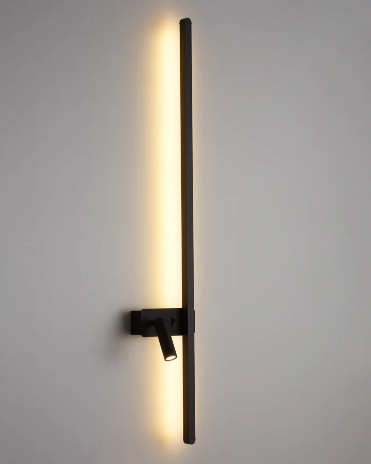 WOMO Switchable Long Linear Wall Sconce with Spotlight-WM6068 - Image 35