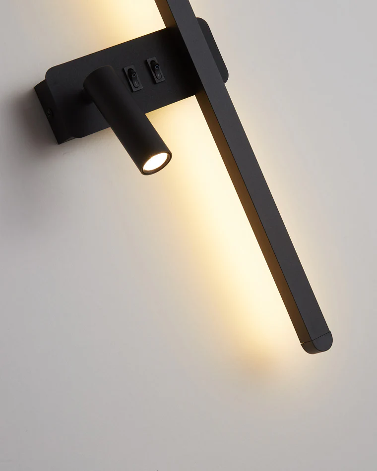 WOMO Switchable Long Linear Wall Sconce with Spotlight-WM6068 - Image 38