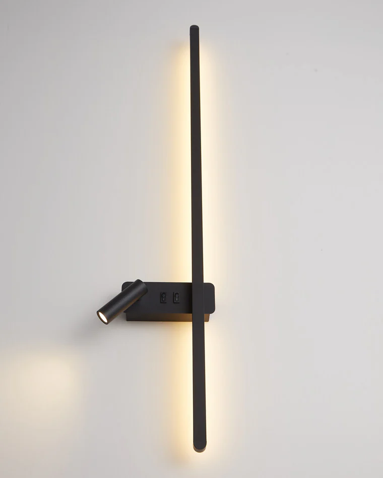 WOMO Switchable Long Linear Wall Sconce with Spotlight-WM6068 - Image 47