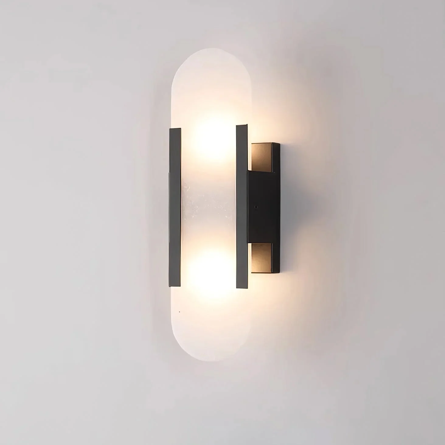 WOMO Oval Alabaster Wall Sconce-WM6107 - Image 45
