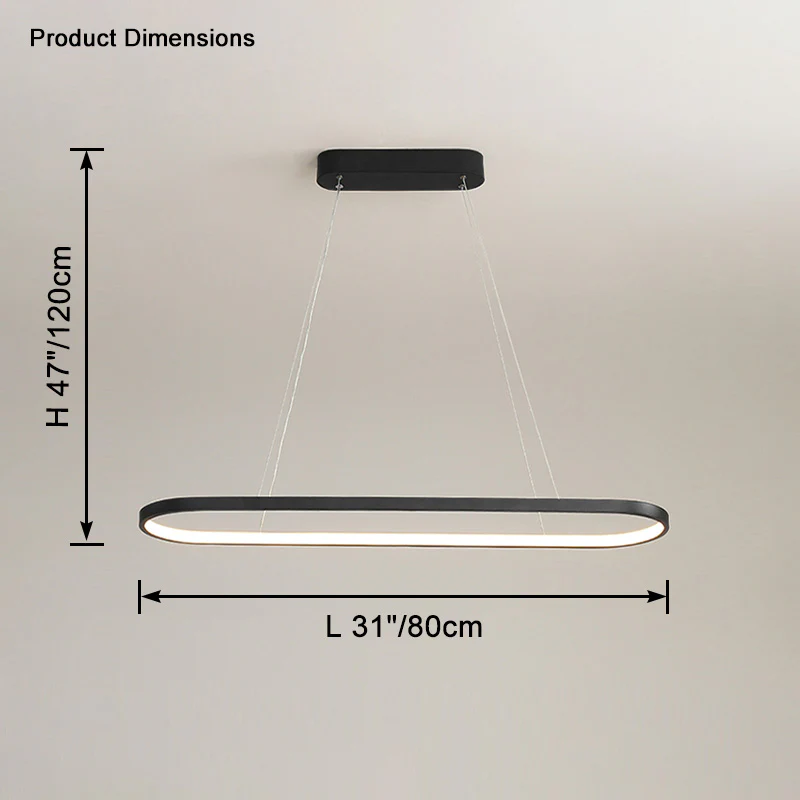WOMO Long Oval Chandelier-WM2446 - Image 14