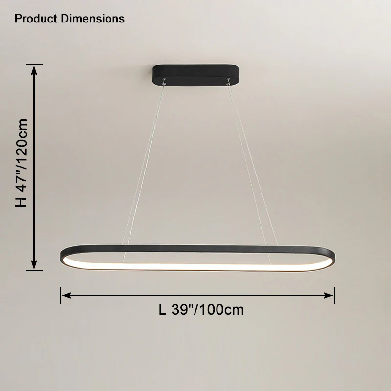 WOMO Long Oval Chandelier-WM2446 - Image 16