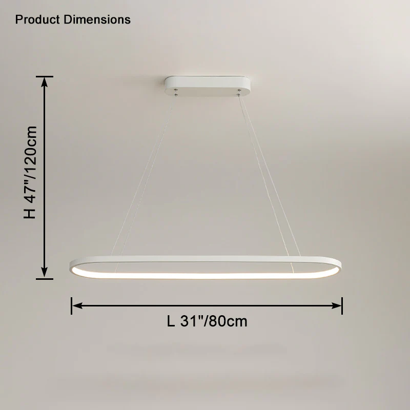 WOMO Long Oval Chandelier-WM2446 - Image 22