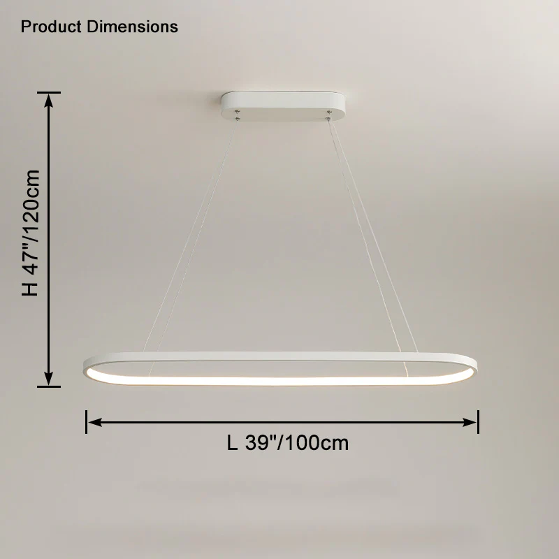 WOMO Long Oval Chandelier-WM2446 - Image 24