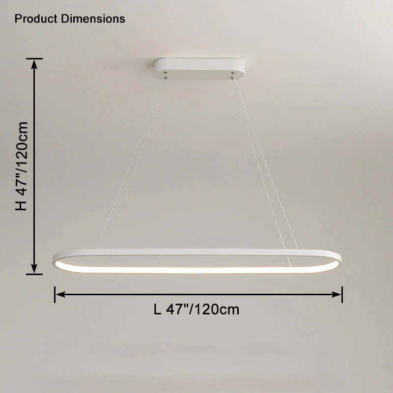 WOMO Long Oval Chandelier-WM2446 - Image 26
