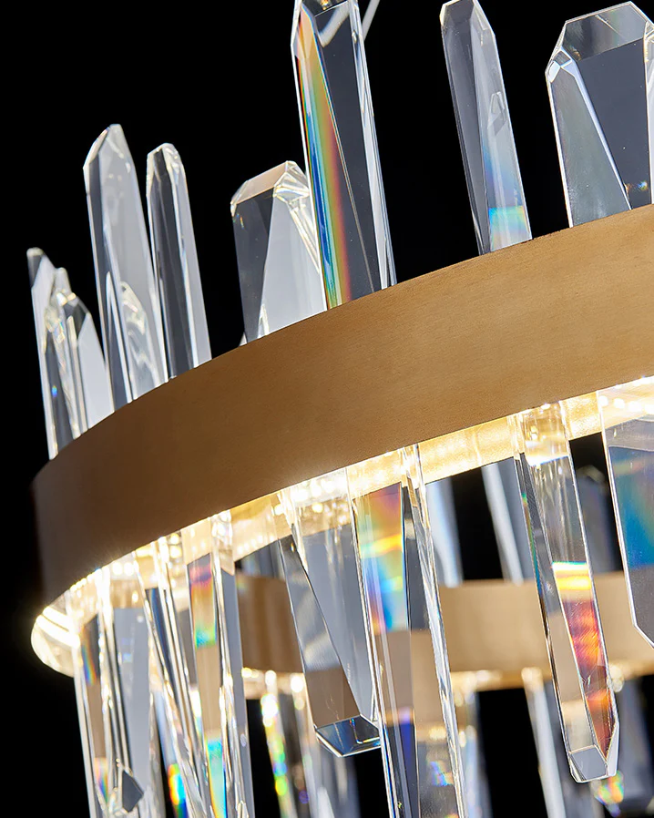 WOMO Long Oval Crystal Chandelier-WM2485c - Image 8