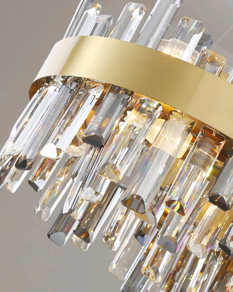 WOMO Round Crystal Chandelier-WM2487 - Image 12