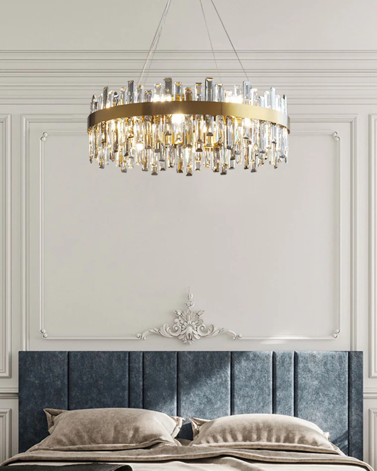WOMO Round Crystal Chandelier-WM2487 - Image 5