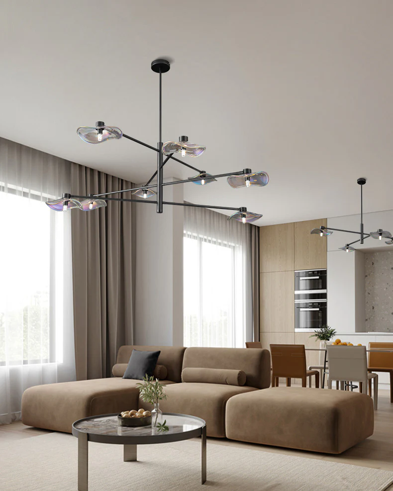 WOMO Lotus Leaf Arm Chandelier-WM2607 - Image 10