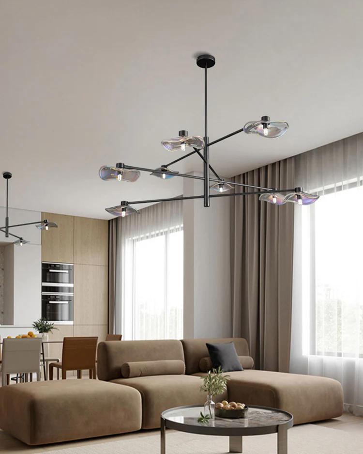 WOMO Lotus Leaf Arm Chandelier-WM2607 - Image 14