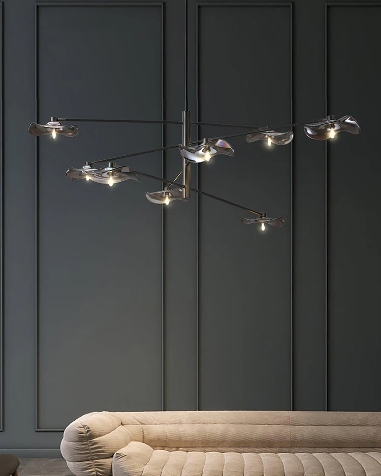 WOMO Lotus Leaf Arm Chandelier-WM2607 - Image 16
