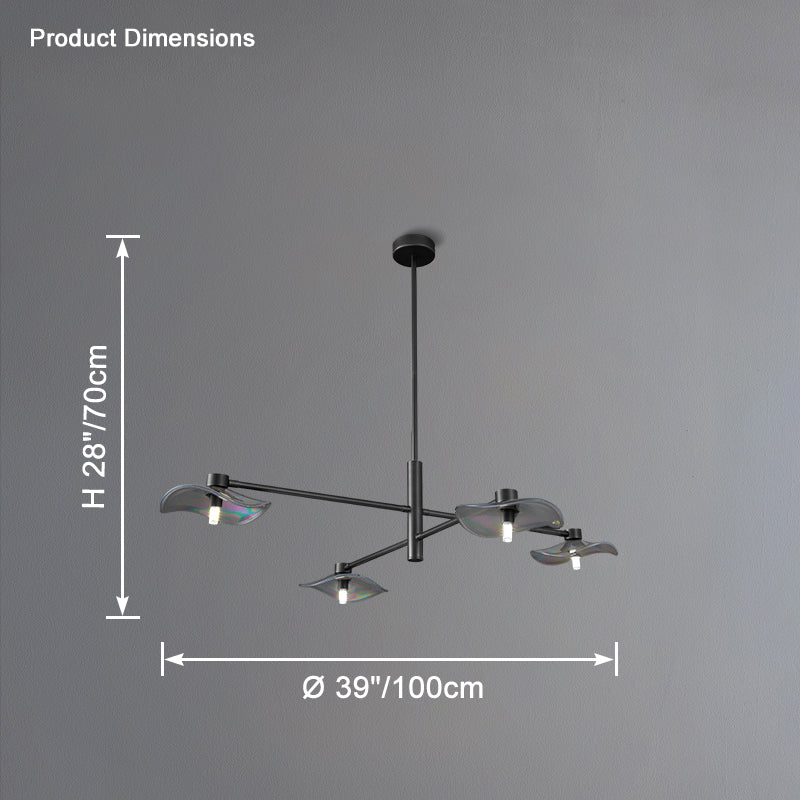 WOMO Lotus Leaf Arm Chandelier-WM2607 - Image 22